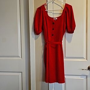 MONTEAU red dress